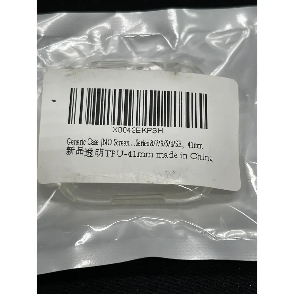 Clear Applewatch Screen Protector Fits Series 8/7/6/5/4/SE 41mm Free Shipping
